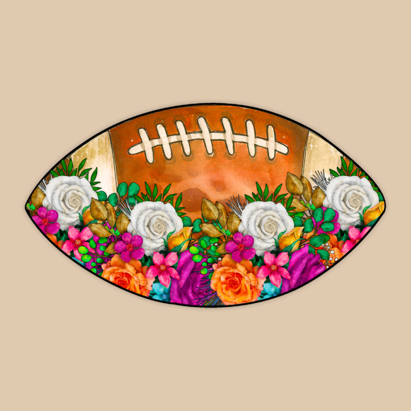 American Football Floral Heavyweight Sweatshirt by CowCowDesign | Teevron