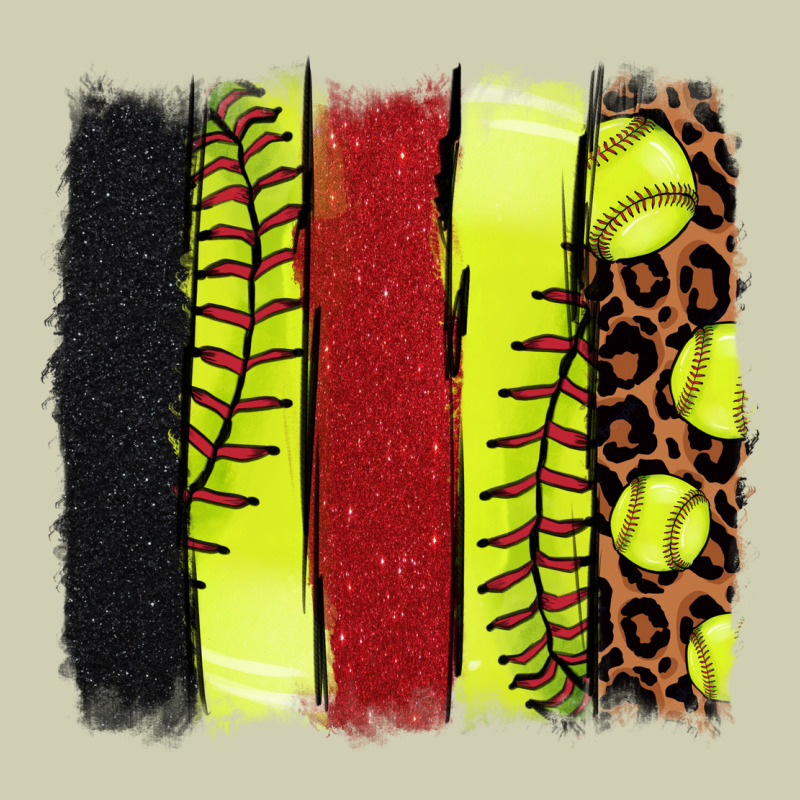 Softball Brushstroke Heavy Core Tee by NancyCooperArtShop | Teevron