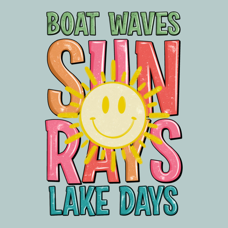 Boat Waves Sun Rays Lake Days Heavy Core Tee by JahusDesignShop | Teevron