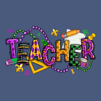 Mardi Gras Teacher Vintage Hoodie | Teevron