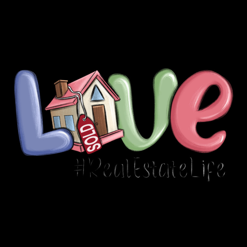Love Real Estate Life Heavy Core Tee by MaliasSmallBusiness | Teevron