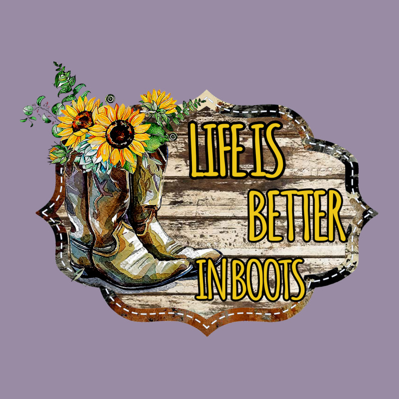 Life Is Better In Boots Classic Tee by Bettercallsaul | Teevron