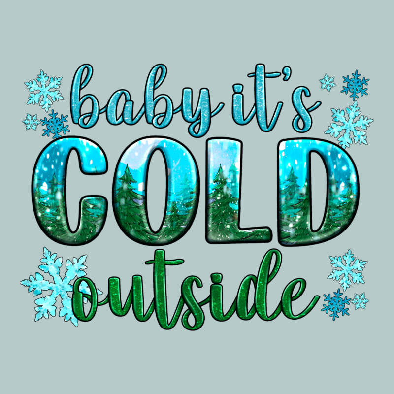 Baby Its Cold Outside Heavy Core Tee by NancyCooperArtShop | Teevron