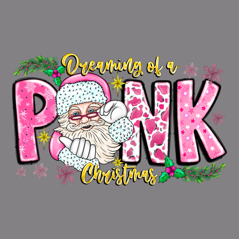 Dreaming Of A Pink Christmas Heavyweight Hoodie by CowhideDigitalArt | Teevron