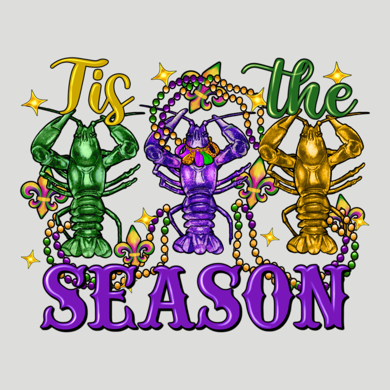Tis The Season Crawfish Mardi Gras Zipper Hoodie by FaDigitalArtStudio | Teevron
