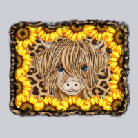 Baby Cow Leopard Sunflowers Heavyweight Sweatshirt | Teevron