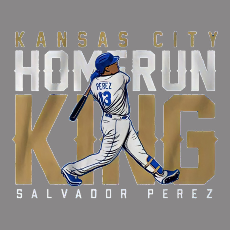 Salvador Pérez Home Run King Vintage Tee by lanVoArt | Teevron