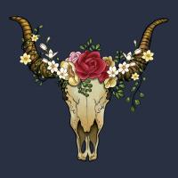 Bull Skull With Rose And Flowers Urban Hoodie | Teevron
