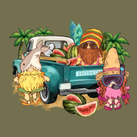 Summer Gnomies Truck Vintage Hoodie | Teevron