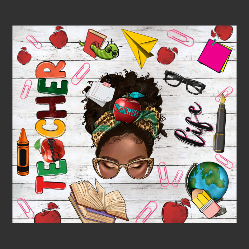 Afro Teacher Life Urban Heavy Tee by NancyCooperArtShop | Teevron