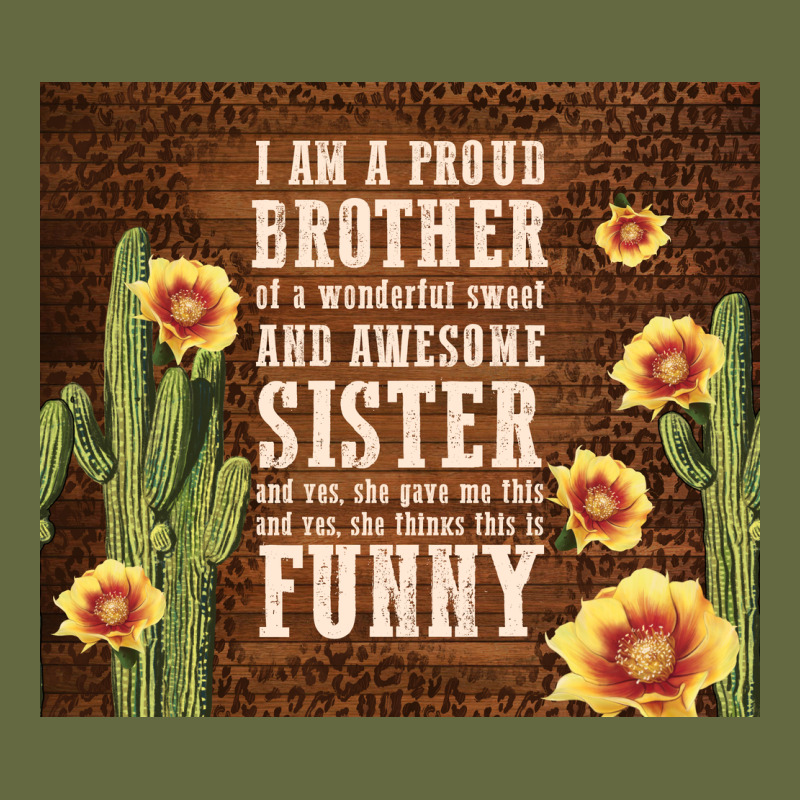I Am A Proud Brother Long Sleeve Tee by TumblerDesignByShophia | Teevron