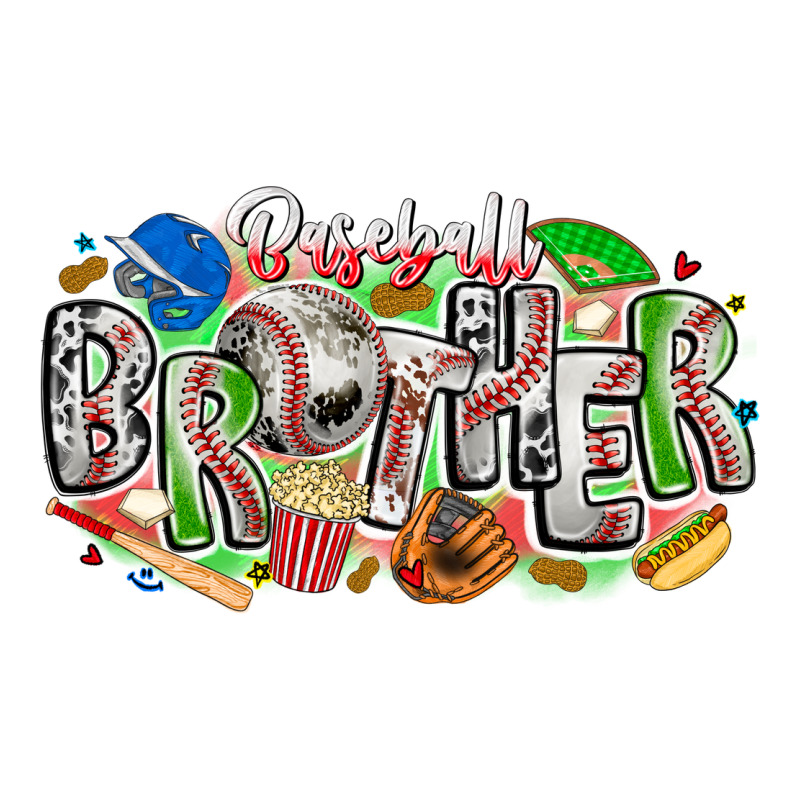 Baseball Brother Premium Sweatshirt by CowhideDigitalArt | Teevron