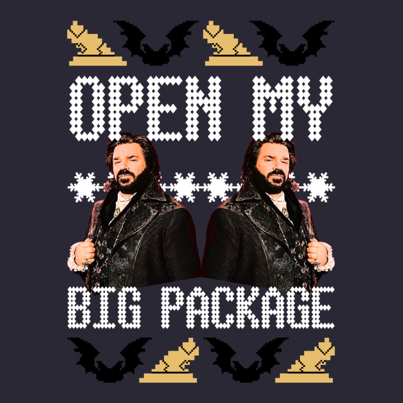 What We Do In The Shadows Christmas Sweater Design—open My Big Packa Vintage Tee by lanVoArt | Teevron