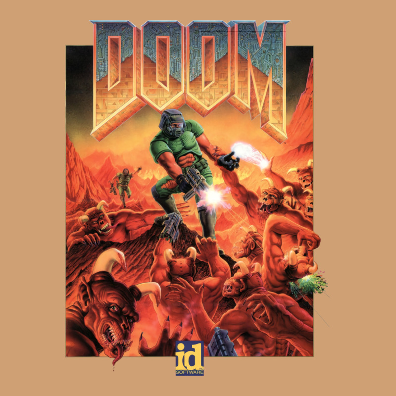 Doom 1993 Poster Pc Fps Vintage Tee by lanVoArt | Teevron