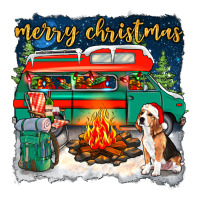 Merry Christmas With Camper Van Premium Tee | Teevron