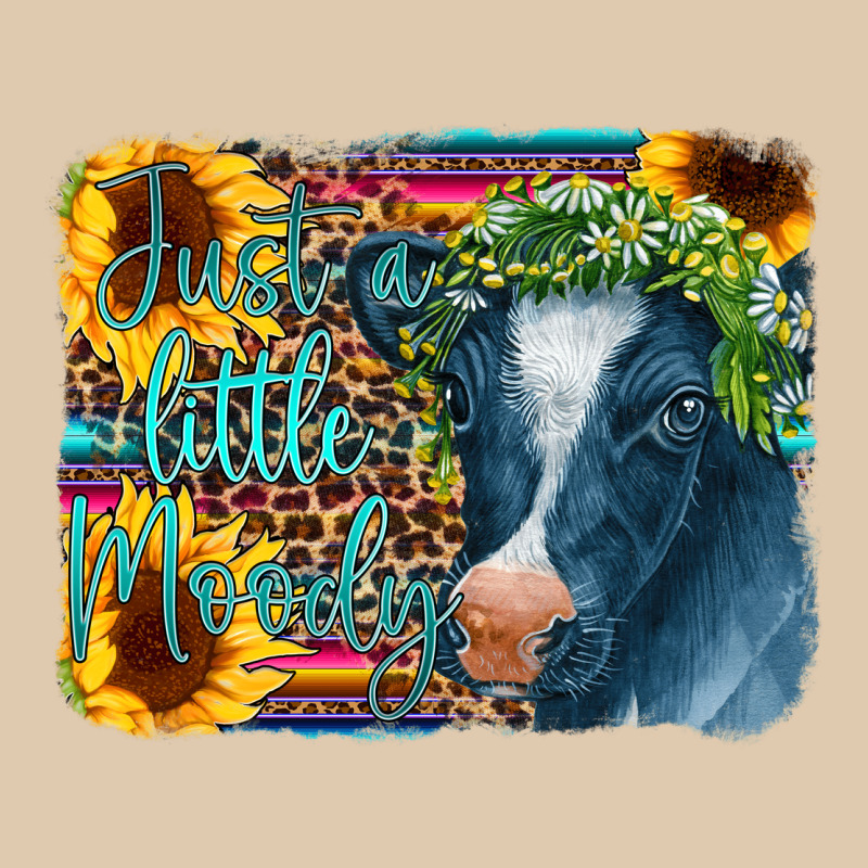 Cow Serape Just A Little Moody Heavyweight Sweatshirt by CowCowDesign | Teevron