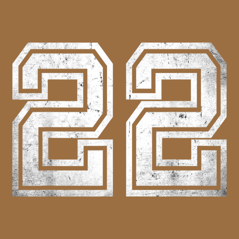 Number 22 Sports Jersey Lucky No. Birthday Age Vintage Vintage Tee by tuanDangUi | Teevron