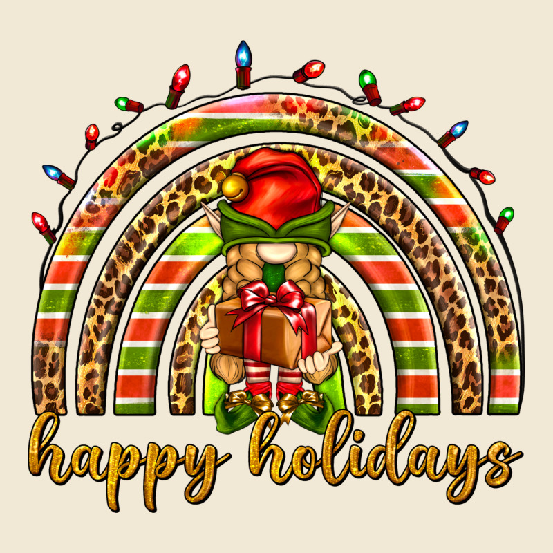 Happy Holidays Elf Gnome Premium Tee by NancyCooperArtShop | Teevron