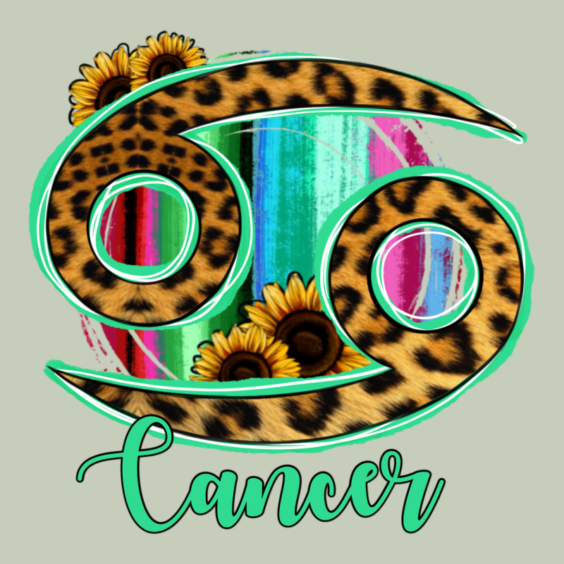 Cancer Zodiac Sign Sunflower Leopard Serape Classic Tee by RanaPortraitStore | Teevron