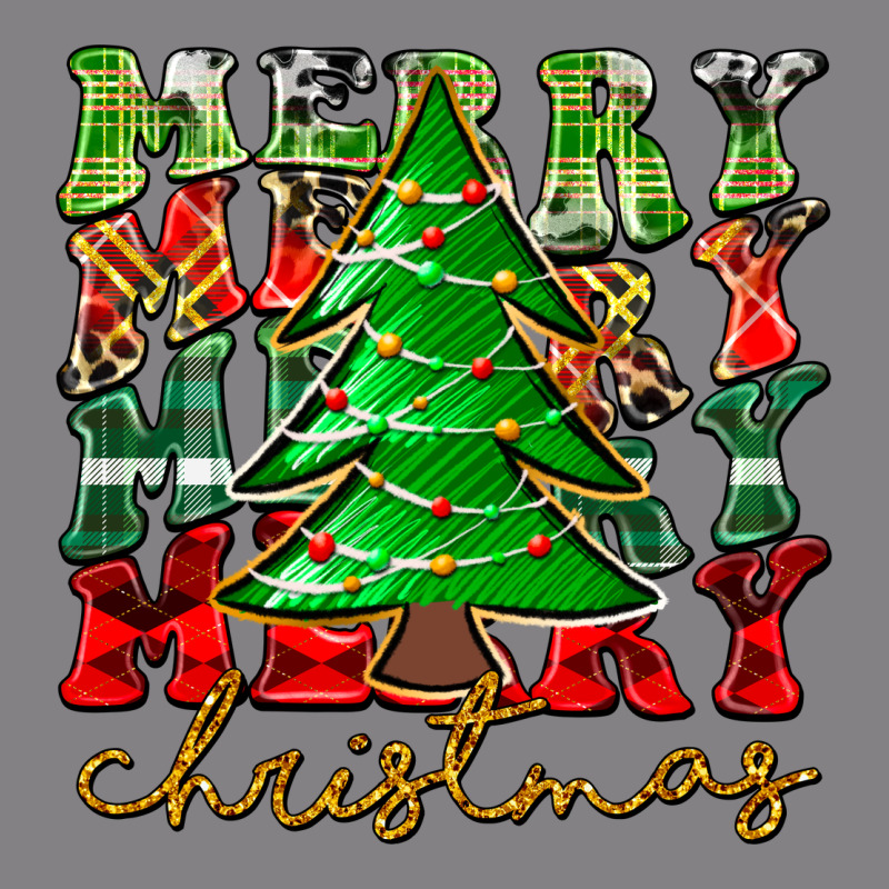 Merry Christmas Tree Heavyweight Hoodie by CowhideDigitalArt | Teevron