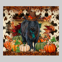 Fall Black Angus Premium Tee | Teevron