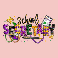 Mardi Gras School Secretary Urban Heavy Tee | Teevron