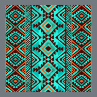 Aztec Turquoise Pattern Heavyweight Sweatshirt | Teevron