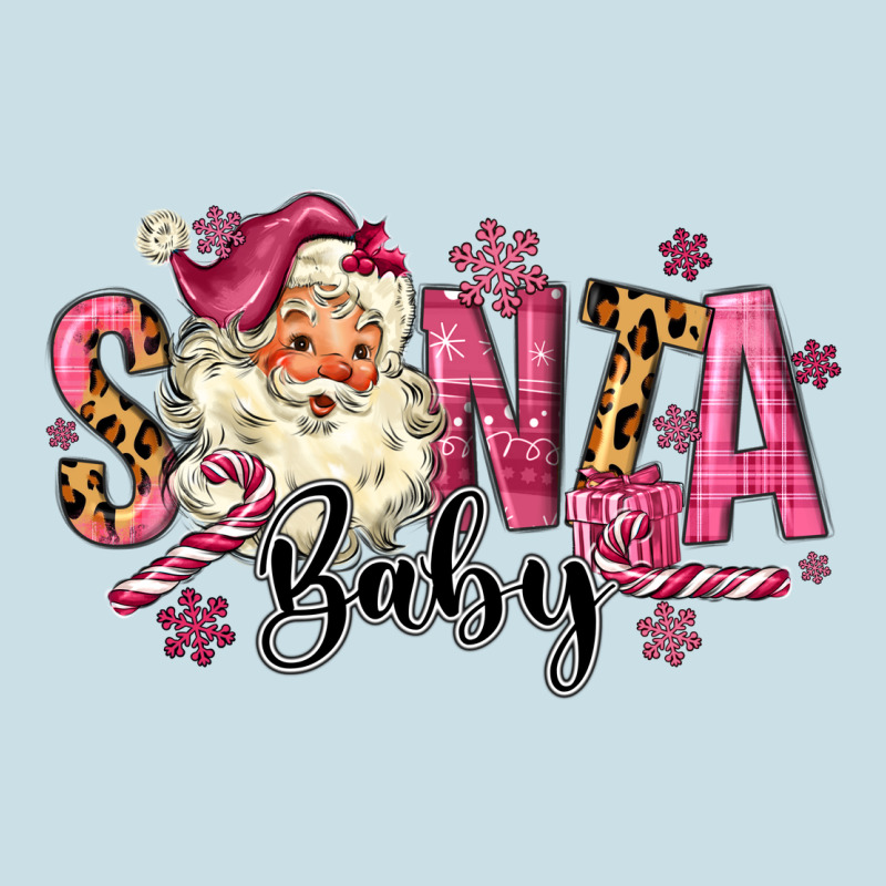 Santa Baby Pink Christmas Ladies Tee by MaliasSmallBusiness | Teevron