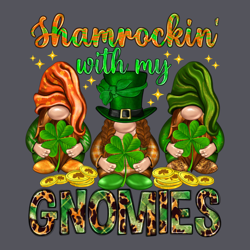 Shamrockin With My Gnomies Vintage Hoodie by NancyCooperArtShop | Teevron