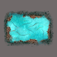 Gemstone Leopard Background Urban Heavy Tee | Teevron