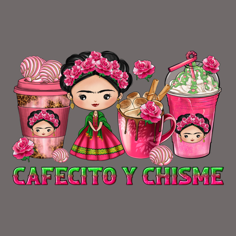 Cafecito Y Chisme With Coffee Cups Urban Heavy Tee by texasbilliewilder | Teevron
