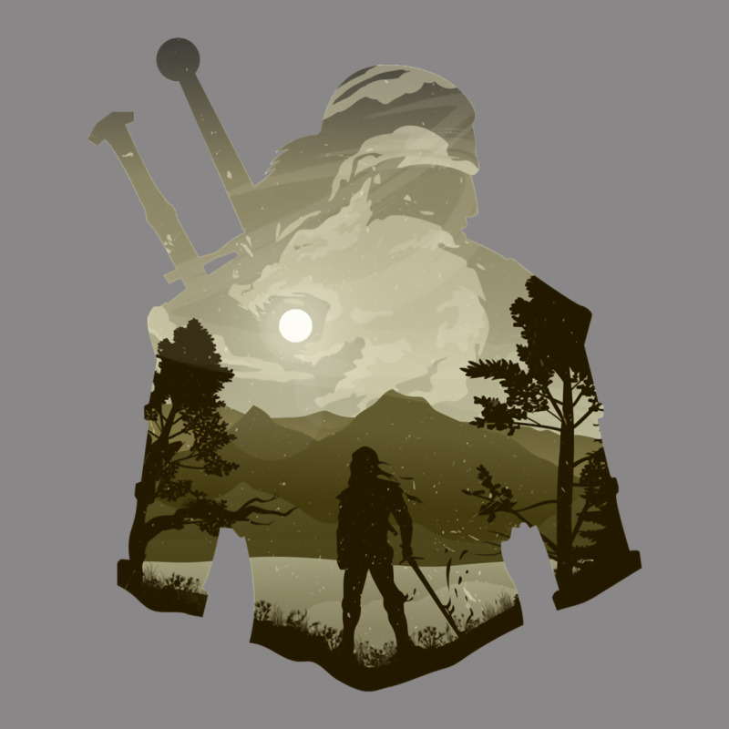 The Witcher Geralt Hero Sword Companion Minima List Illusion Art Vintage Tee by tuanDangUi | Teevron
