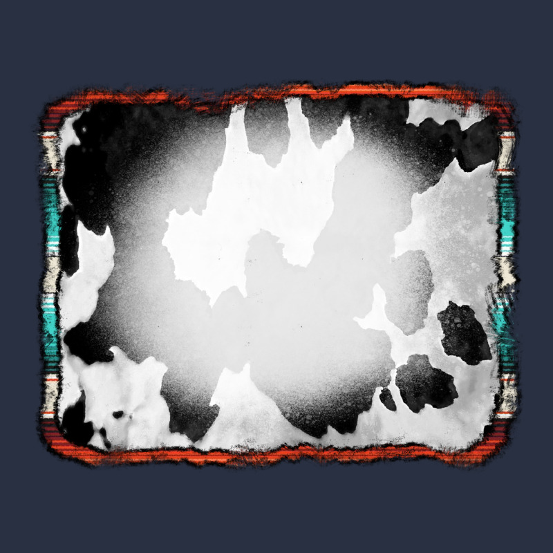 Cowhide Background With Bleach Serape Frame Heavyweight Sweatshirt by CowCowDesign | Teevron