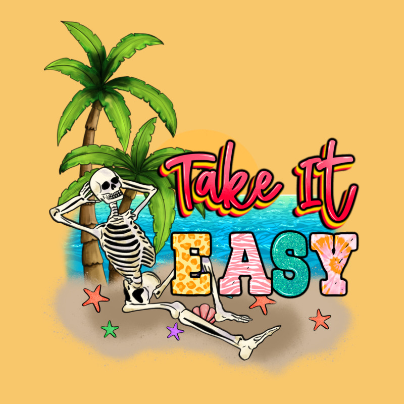 Take It Easy Vintage Hoodie by NancyCooperArtShop | Teevron
