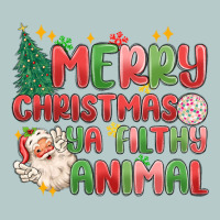 Merry Christmas Ya Filthy Animal Heavy Core Tee | Teevron