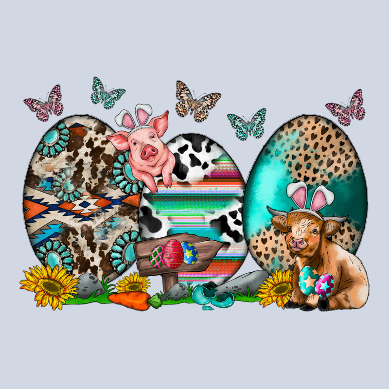 Easter Easter Eggs Premium Sweatshirt by CowhideDigitalArt | Teevron