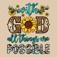 With God All Things Are Possible Heavyweight Sweatshirt | Teevron
