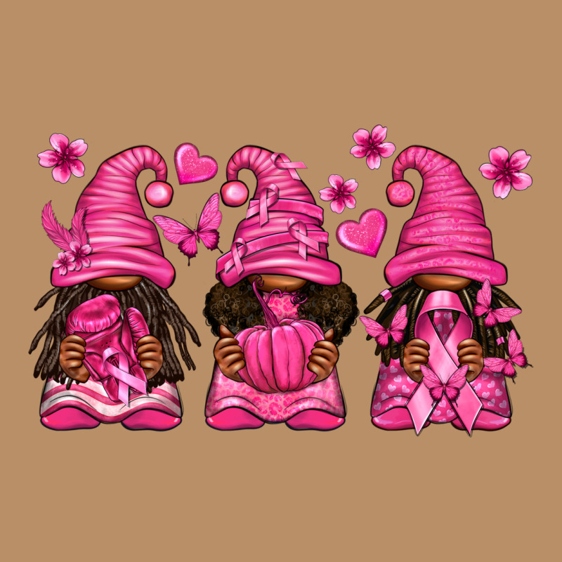 Breast Cancer Afro Gnomies Vintage Hoodie by texasbilliewilder | Teevron