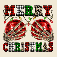 Merry Christmas Skeleton Hands Boobs Premium Tee | Teevron