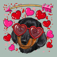 Valentine's Day  Dachshund Puppy Classic Tee | Teevron