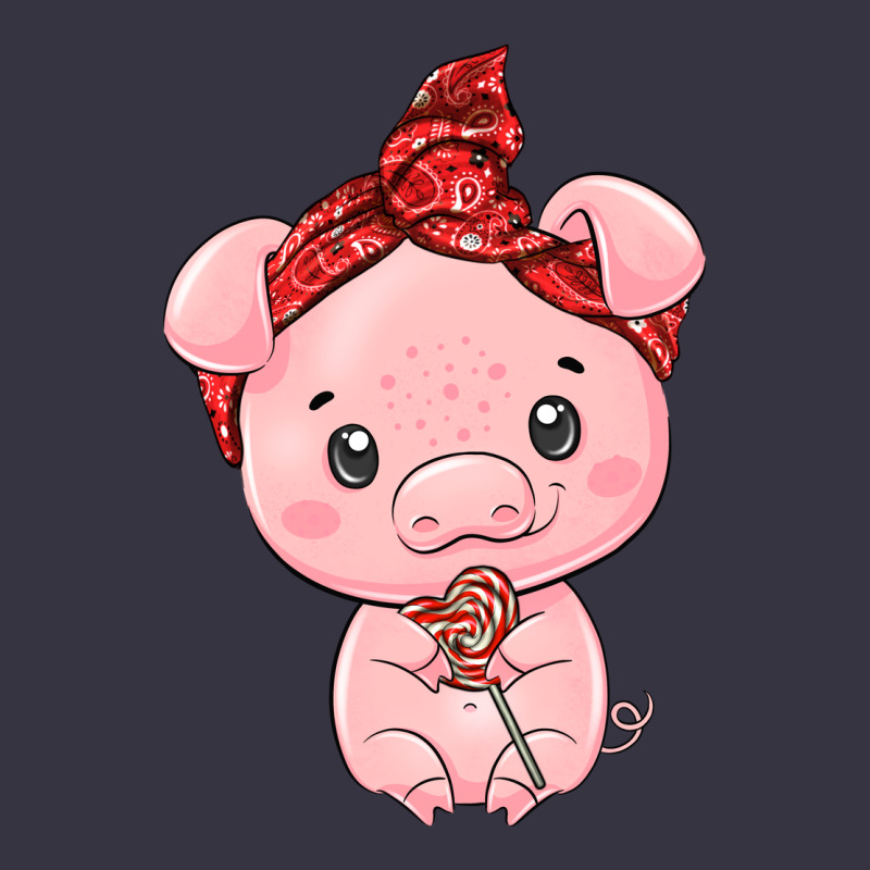 Cute Pig Vintage Hoodie by texasbilliewilder | Teevron