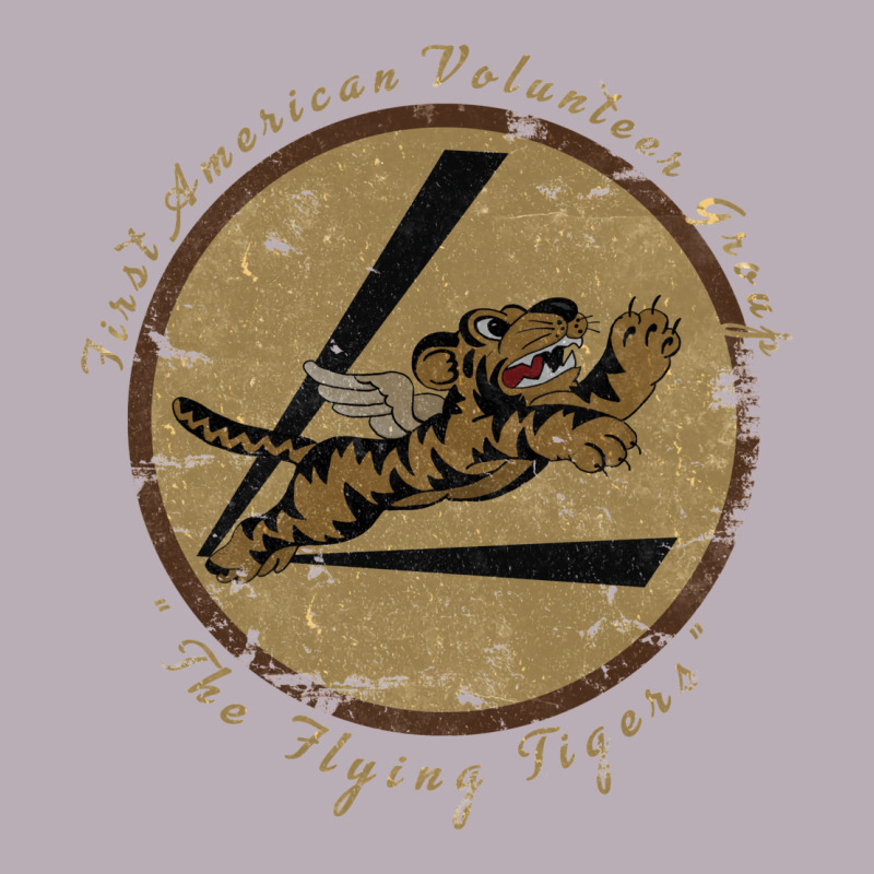 Flying Tigers Squadron Wwii Leather Patch Design Vintage Tee by tuanDangUi | Teevron