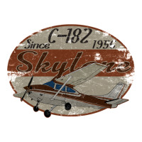 cessna 182 skylane since 1956 retro vintage airplane design | Teevron