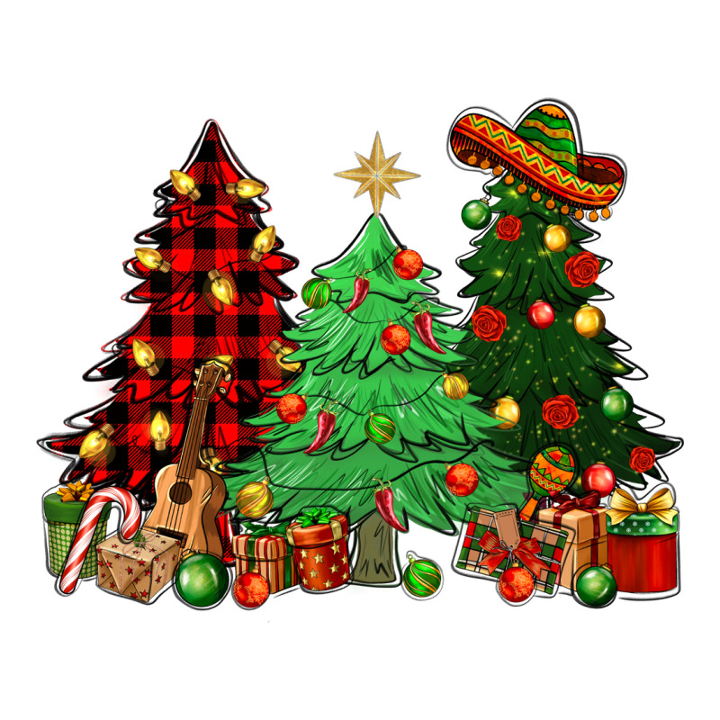 Mexican Christmas Trees Premium Tee by NancyCooperArtShop | Teevron