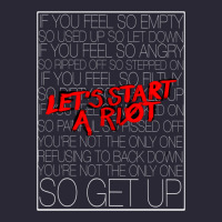 Lets Start A Riot Gift 1 Vintage Tee | Teevron
