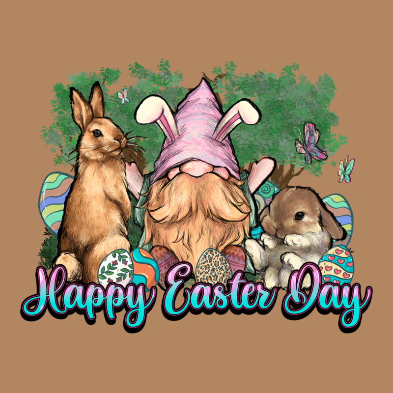 Gnome Bunny Happy Easter Day Long Sleeve Tee by HowdyJamesFarm | Teevron