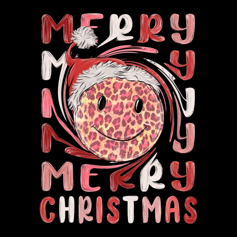 Merry Christmas Smiling Face Heavy Core Tee by MaliasSmallBusiness | Teevron