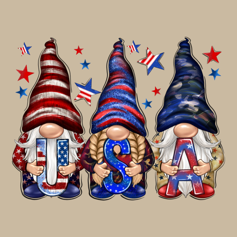 Usa Gnomies 4th Of July Long Sleeve Tee by HowdyJamesFarm | Teevron