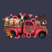 Valentines Day Leopard Farm Animals Truck Long Sleeve Tee | Teevron
