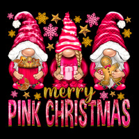 Merry Pink Christmas Gnomes Premium Tee | Teevron